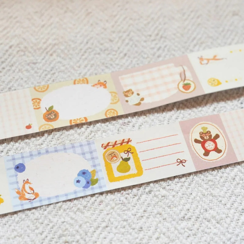 Hello Studio Sticker Memo Roll - Fruity Picnic