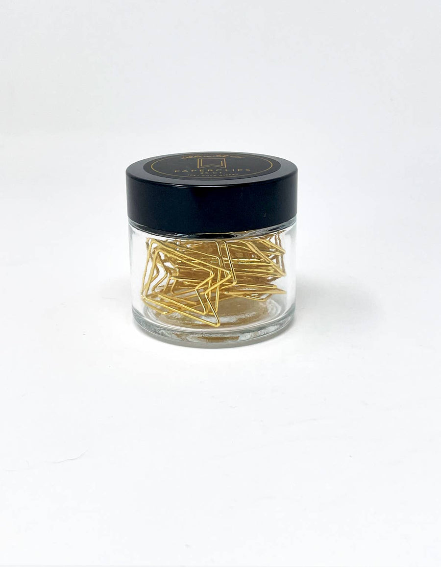 Idlewild Co. - Flag Gold Plated Paper Clips