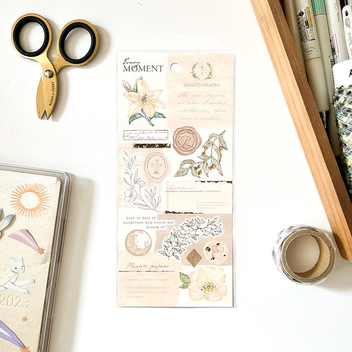 Mind Wave Every Moment Series Sticker - 81732 Beige