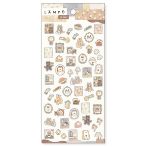 Mind Wave Mini Lampo Sticker - 82092 Cat and Night