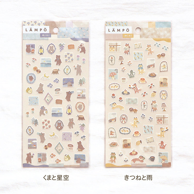 Mind Wave Mini Lampo Sticker - 82094 Bear and Starry Sky