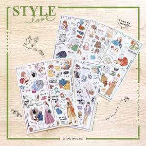 Mind Wave Style Look Sticker - 82308 Study Day
