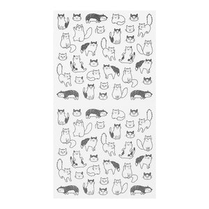 Midori Planner Stickers - 2554 Chat Cat