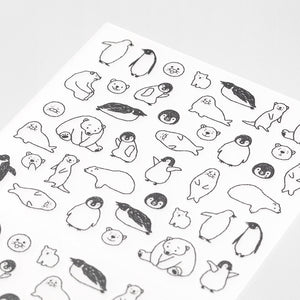 Midori Planner Stickers - 2555 Chat Sea Creature