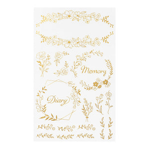 Midori Transfer Sticker Foil 2620 Flower