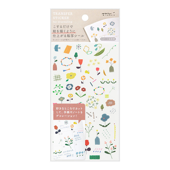 Midori Transfer Sticker - 82631 Scandinavian Motifs