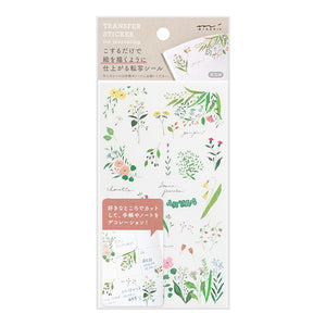 Midori Transfer Sticker - 82632 Flowering Plants