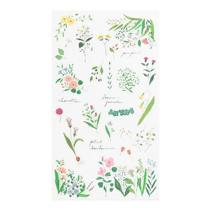 Midori Transfer Sticker - 82632 Flowering Plants
