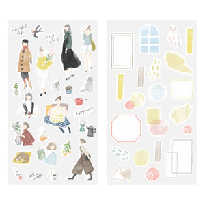 Midori Double Sheet Sticker Set - 2637 Two Sheets Fashion