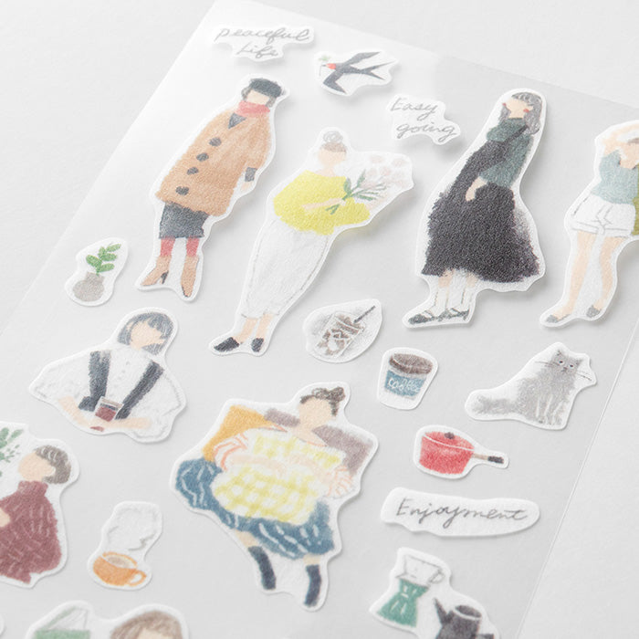 Midori Double Sheet Sticker Set - 2637 Two Sheets Fashion