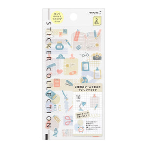 Midori Double Sheet Sticker Set - 2640 Two Sheets Stationery
