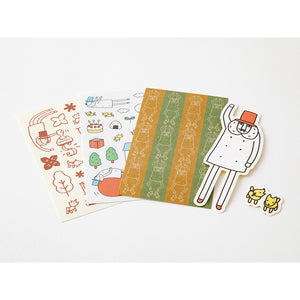 Ojisan 30th Anniversary Decoration Sticker A