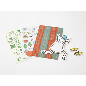 Ojisan 30th Anniversary Decoration Sticker B