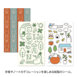 Ojisan 30th Anniversary Decoration Sticker B