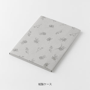 Midori Letter Writing Set - 931 Flower Color Washi Paper Green A