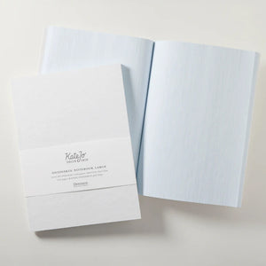 Takeo Dressco Onionskin Notebook Large Pale Blue