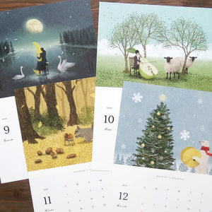 Cozyca x Akira Kusaka 2026 Wall Calendar
