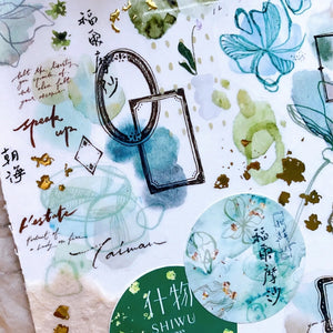 Shiwu Studio × Siyun 7.4cm Matte PET Tape - Latitude 23.5° North - Formosa