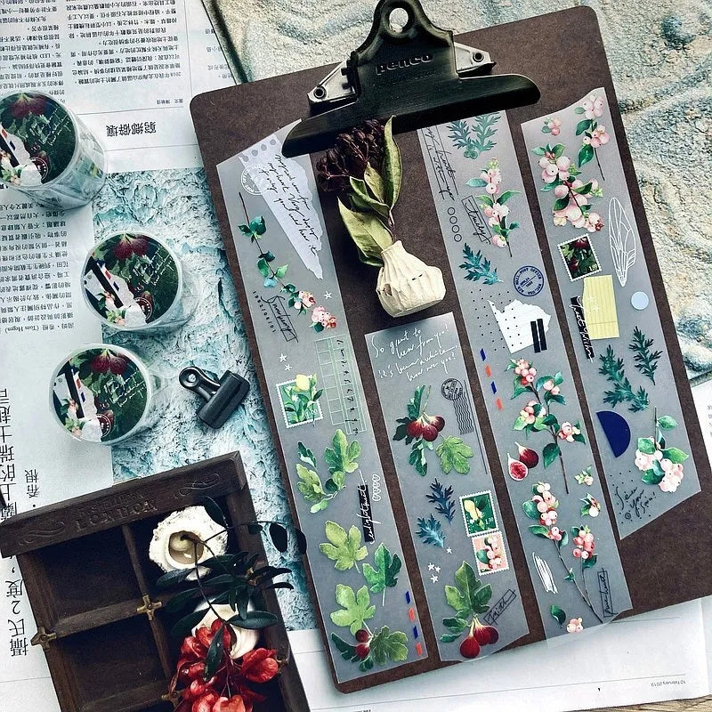 somesortof.fern 5cm Matte PET Tape - Botanical - The Fruitful