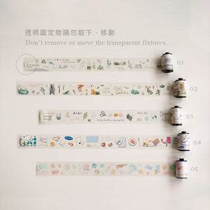 MU Print PET Kiss Cut Roll Tape - 03