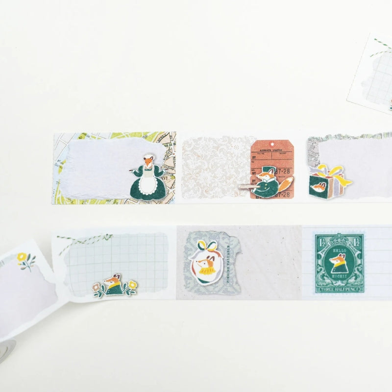 Hello Studio Sticker Memo Roll - The Grand Huchii Hotel