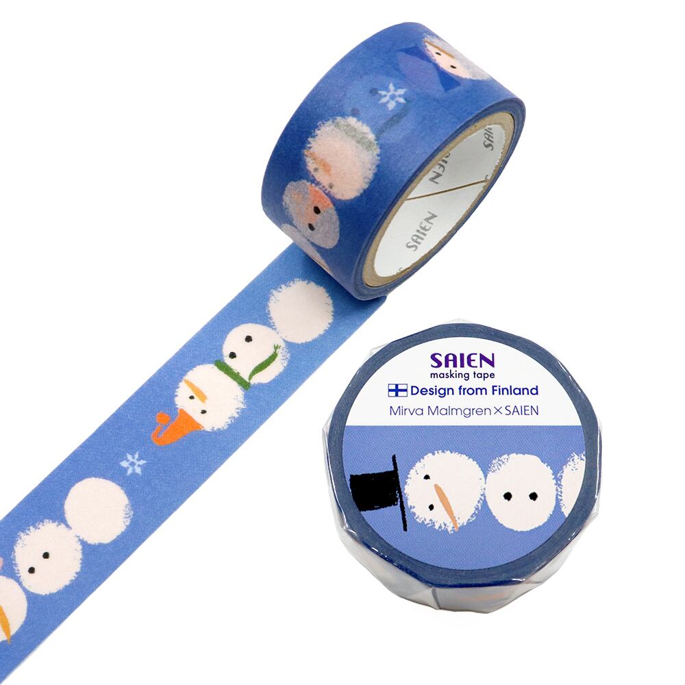 SAIEN Washi Tape - Snowmen