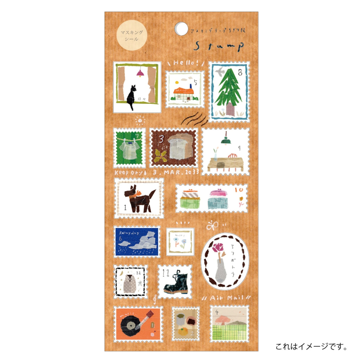 KAMIISO Planner Stickers - Miki Tamura