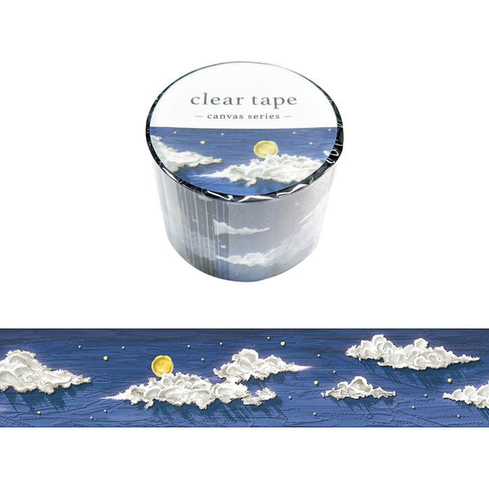 Mind Wave 30mm Clear Tape -  95211 Canvas Night Sky