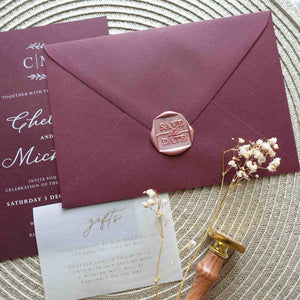 Fiona Ariva - Save The Date Square Wax Seal Kit