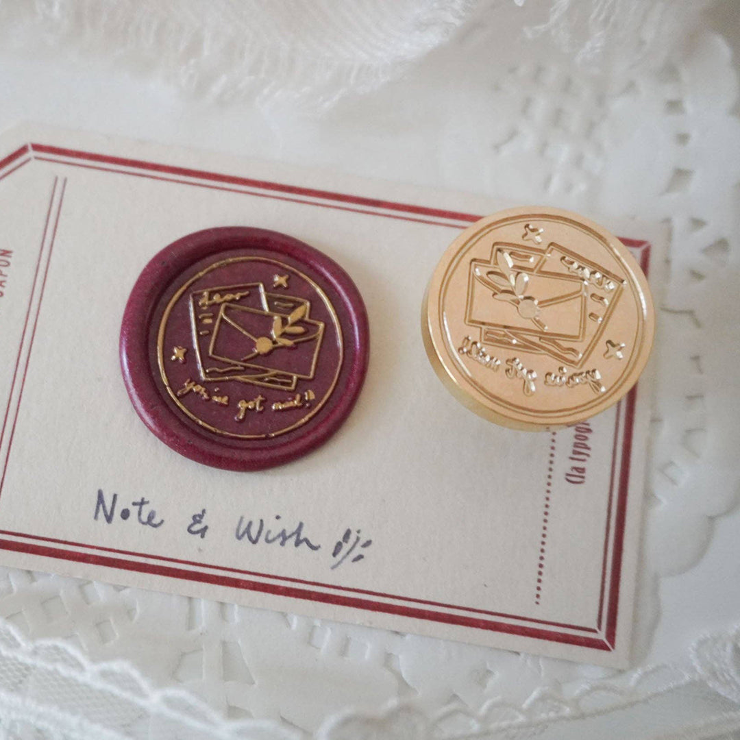 Note & Wish - You've Got Mail Wax Seal Stamp Set