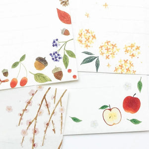Cozyca Letter Set - Season's Letter Weeping Plum (20-521)