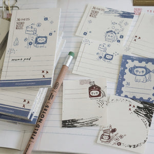 Black Milk Project Neko Mail - Perforated memo pad