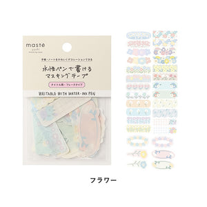 Maste Writable Washi Sticker Flakes - MST-FA40A Flower