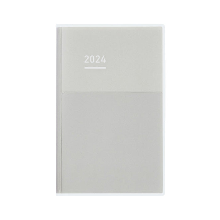 2024 Kokuyo Jibun Techo  Days Diary - A5 Slim - Gray