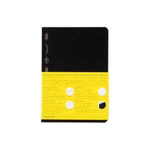 Stalogy 1/2 year Notebook A6 Black
