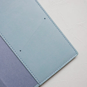 2025 Take A Note A6 Planner COVER PU Leather - Pale Blue