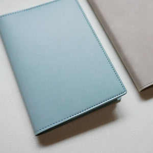 2025 Take A Note A6 Planner COVER PU Leather - Pale Blue