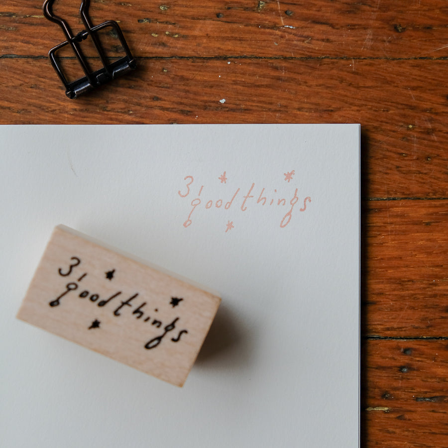 A Kind of Cafe Stamp - 3 Good Things