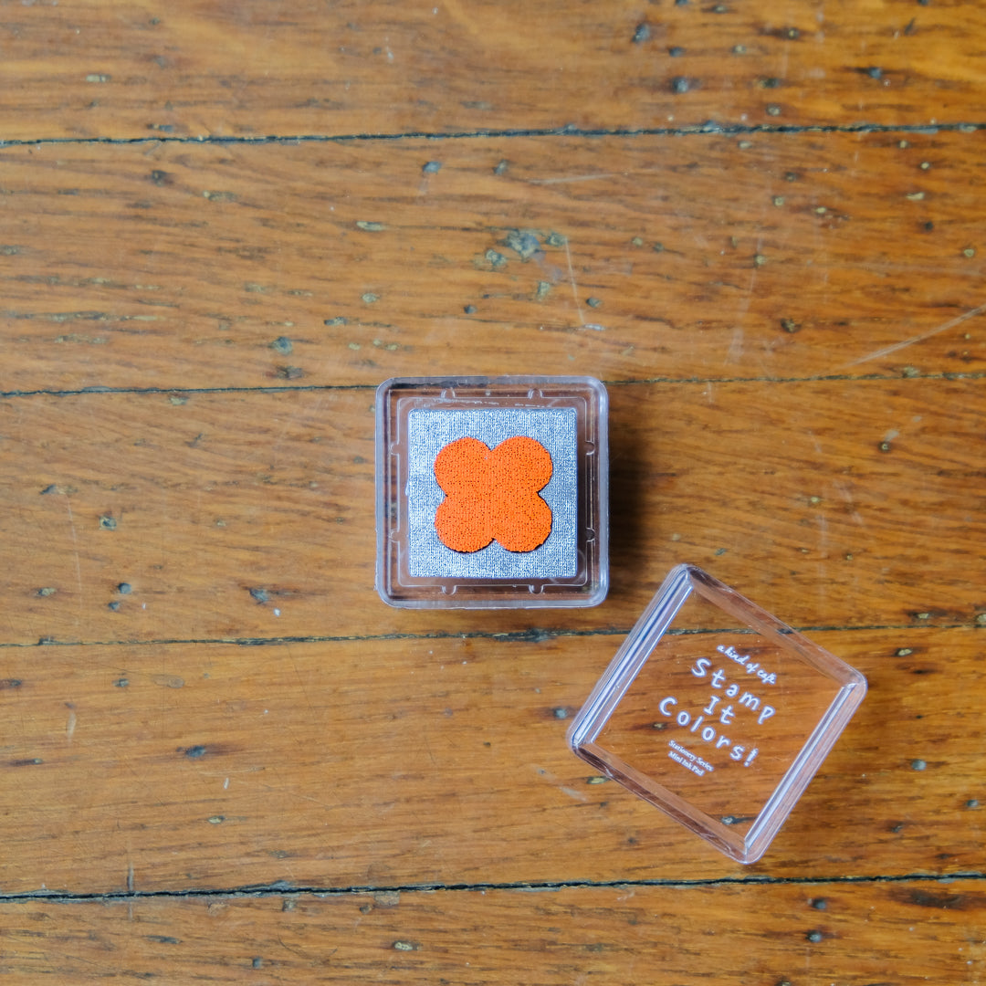 A Kind of Cafe DUO Ink Pad - Pop v1 - Orange Silver Pop