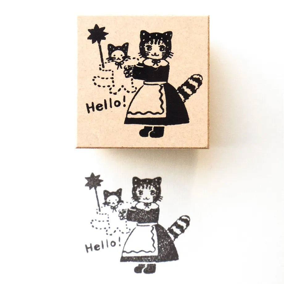 Cozyca x Aiko Fukawa Rubber Stamp - HELLO 26971