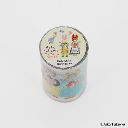 NIPPAN Decoration Roll Sticker Clear - Aiko Fukawa