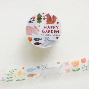 Cozyca Clear Tape - Aiko Fukawa - Happy Garden