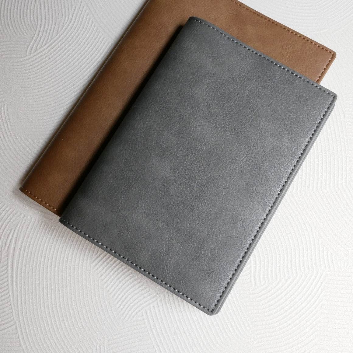 PRE ORDER: 2026 Take A Note Planner COVER PU Leather - NIBI Ash Grey