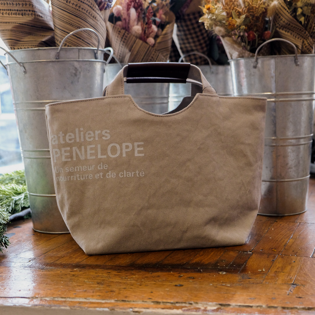 ateliers PENELOPE - AP Hole Tote (S) - Gray
