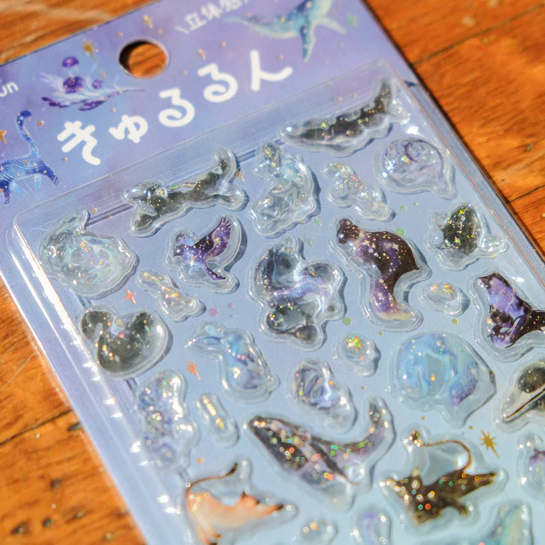 BGM Kyururun 3D Stickers - Stardust Magic