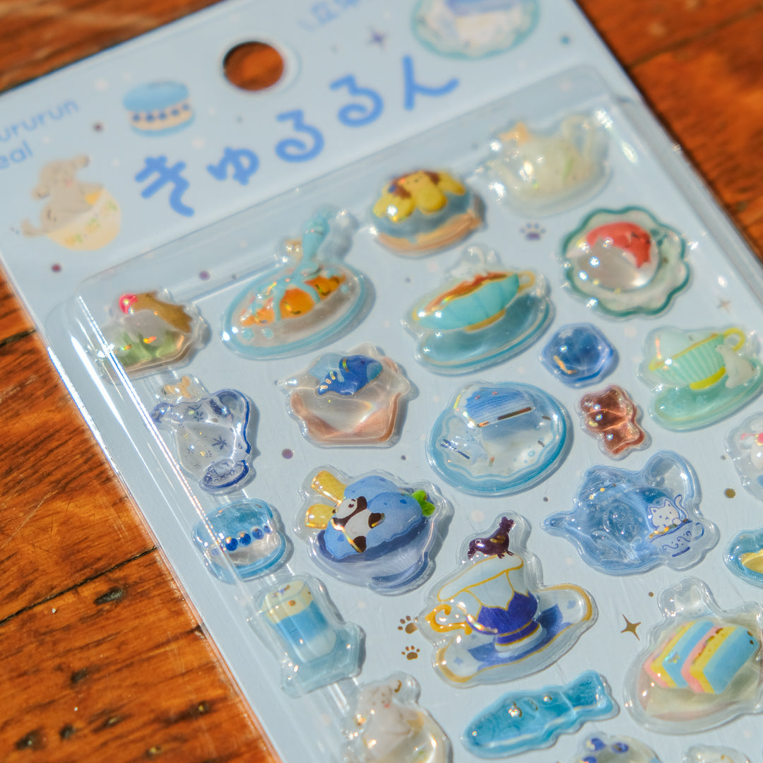BGM Kyururun 3D Stickers - Space
