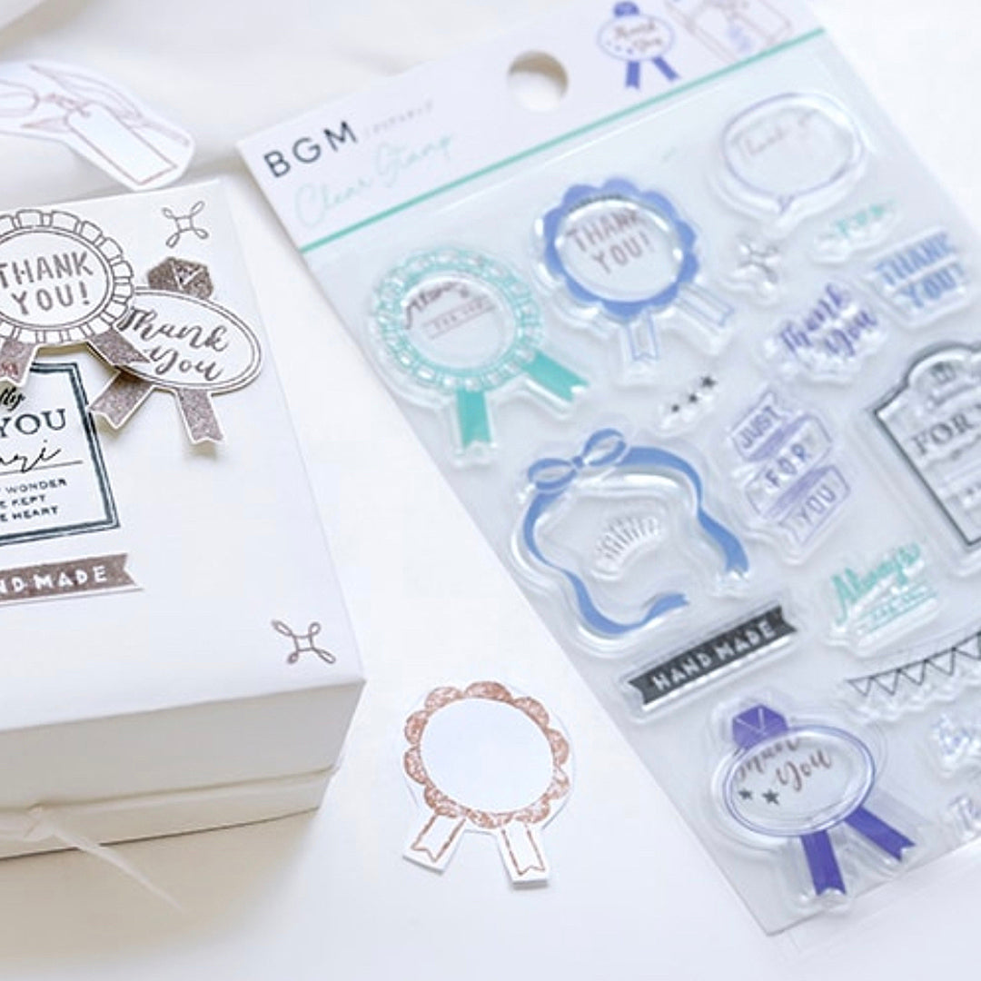 BGM Polymer Stamp Set - Wrapping
