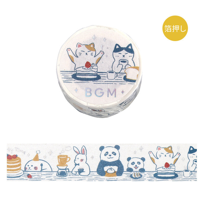BGM Washi Tape - Dinner Party