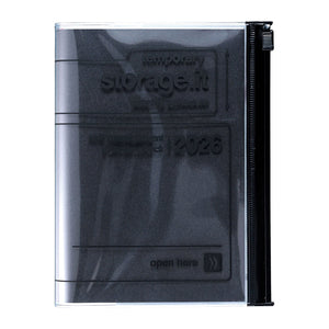 2026 Mark’s Storage.it Overseas Weekly Vertical A6 Planner (Sept '25 Start) - Black