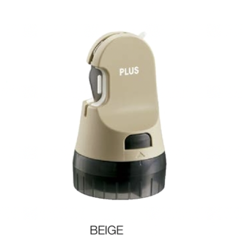 Plus Privacy Refillable Roller and Box Cutter - Beige